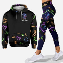 Load image into Gallery viewer, Personalized Mouse Hoodie & Leggings Custom Name Gift