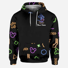 Load image into Gallery viewer, Personalized Mouse Hoodie & Leggings Custom Name Gift