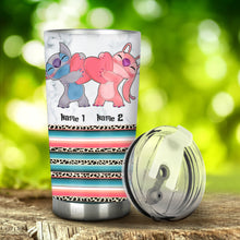 Load image into Gallery viewer, Personalized Ohana Tumbler Custom Name Gift for Couples