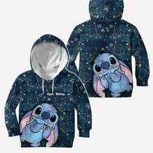 Load image into Gallery viewer, Personalized Starry Ohana Hoodie & Leggings Custom Name Gift