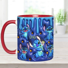 Load image into Gallery viewer, Personalized Ohana Accent Mug Custom Name Gift for Family