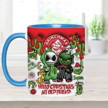 Load image into Gallery viewer, Personalized Grinch Accent Mug Custom Name Christmas Gift