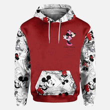 Load image into Gallery viewer, Personalized Magical Couple Hoodie All Over Print Gift