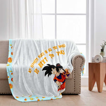 Load image into Gallery viewer, Personalized Couple Blanket Custom Text Warm Flannel Gift