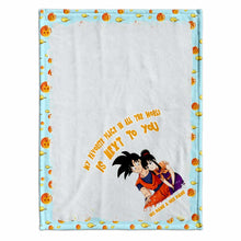 Load image into Gallery viewer, Personalized Couple Blanket Custom Text Warm Flannel Gift