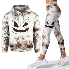 Load image into Gallery viewer, Personalized Nightmare Hoodie and Leggings Set for Halloween