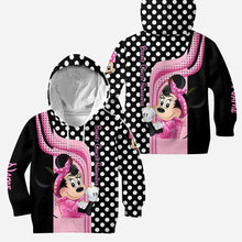 Load image into Gallery viewer, Personalized Breast Cancer Awareness Hoodie & Leggings Set for Women
