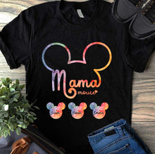Load image into Gallery viewer, Personalized Mama Mouse T-shirt & Hoodie Gift for Mom