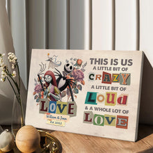 Load image into Gallery viewer, Personalized Canvas Print This Is Us Custom Couple Gift