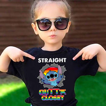 Load image into Gallery viewer, Personalized LGBT Support Kid Shirt with Fun Design