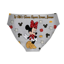 Load image into Gallery viewer, Personalized Women's Briefs Cute Mouse Design Gift for Her