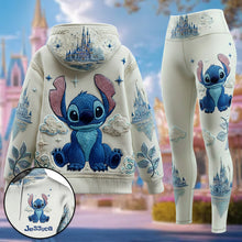 Load image into Gallery viewer, Personalized Stitch Hoodie and Leggings Set Custom Name Gift
