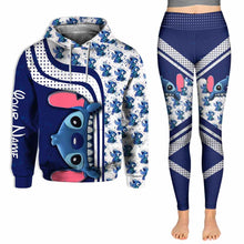 Load image into Gallery viewer, Personalized Hoodie and Leggings Set Custom Name Gift