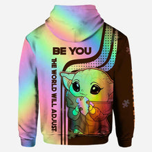 Load image into Gallery viewer, Personalized Autism Awareness Hoodie & Leggings Set for Kids | Custom Name Gift