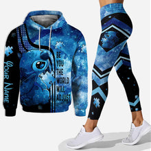 Load image into Gallery viewer, Personalized Autism Awareness Hoodie & Leggings Custom Name Gift
