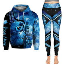 Load image into Gallery viewer, Personalized Autism Awareness Hoodie & Leggings Custom Name Gift