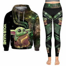 Load image into Gallery viewer, Personalized Kids Hoodie & Leggings Set Custom Name Gift