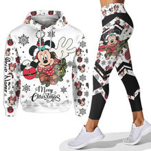 Load image into Gallery viewer, Personalized Christmas Mouse Hoodie & Leggings Gift for Mom