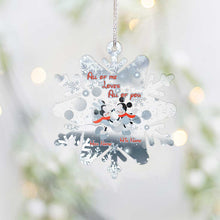 Load image into Gallery viewer, Personalized Snowflake Ornament Custom Name Christmas Gift