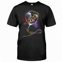 Load image into Gallery viewer, Personalized 50th Birthday Mouse Ear Balloon T-shirt & Hoodie