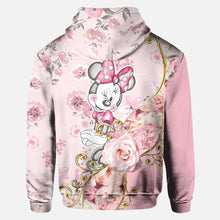 Load image into Gallery viewer, Personalized Minnie Mouse Hoodie and Leggings Set for Girls