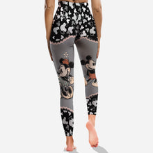 Load image into Gallery viewer, Personalized Mickey Mouse Hoodie and Leggings for Couples | Anniversary Gift