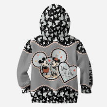 Load image into Gallery viewer, Personalized Mickey Mouse Hoodie and Leggings for Couples | Anniversary Gift