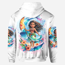 Load image into Gallery viewer, Personalized All Over Shirt with Sea Blossom Design for Women