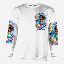 Load image into Gallery viewer, Personalized All Over Shirt with Sea Blossom Design for Women