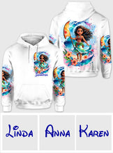 Load image into Gallery viewer, Personalized All Over Shirt with Sea Blossom Design for Women
