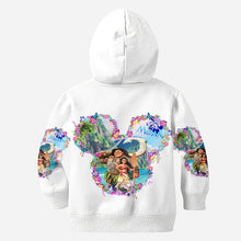 Load image into Gallery viewer, Personalized Moana All Over Shirt Custom Name Gift Idea