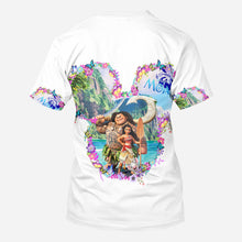 Load image into Gallery viewer, Personalized Moana All Over Shirt Custom Name Gift Idea