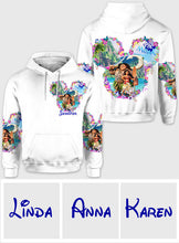 Load image into Gallery viewer, Personalized Moana All Over Shirt Custom Name Gift Idea