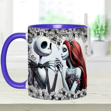 Load image into Gallery viewer, Personalized Accent Mug with Nightmare Design for Couples Gift