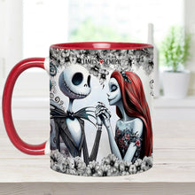 Load image into Gallery viewer, Personalized Accent Mug with Nightmare Design for Couples Gift