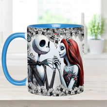 Load image into Gallery viewer, Personalized Accent Mug with Nightmare Design for Couples Gift