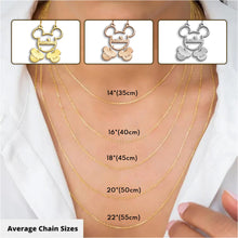 Load image into Gallery viewer, Personalized Mickey Mouse Necklace with Charms for Mom