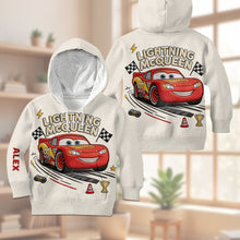 Load image into Gallery viewer, Personalized Kids Hoodie & Jogger Set Racing Adventure Gift