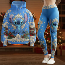 Load image into Gallery viewer, Personalized Ohana Hoodie and Leggings Set for Christmas
