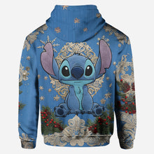 Load image into Gallery viewer, Personalized Ohana Hoodie and Leggings Set for Christmas