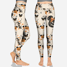 Load image into Gallery viewer, Personalized Halloween Mickey Mouse Hoodie & Leggings Set | Custom Name Gift
