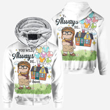 Load image into Gallery viewer, Personalized Couple All Over Shirt Custom Design Gift