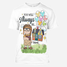 Load image into Gallery viewer, Personalized Couple All Over Shirt Custom Design Gift