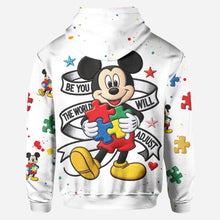Load image into Gallery viewer, Personalized Autism Awareness Hoodie & Leggings Set for Her