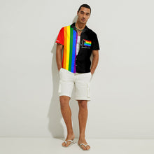 Load image into Gallery viewer, Personalized LGBT Support Hawaiian Shirt Custom Name Gift