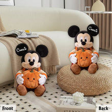 Load image into Gallery viewer, Personalized Pumpkin Pillow Cute Mouse Design Gift for Fall