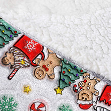 Load image into Gallery viewer, Personalized Christmas Movie Watching Blanket Hoodie Gift