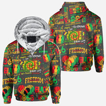 Load image into Gallery viewer, Personalized Juneteenth All-Over Shirt Custom Design for Dad