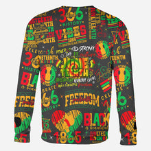 Load image into Gallery viewer, Personalized Juneteenth All-Over Shirt Custom Design for Dad