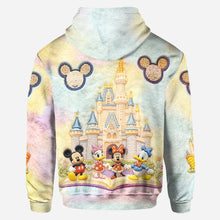 Load image into Gallery viewer, Personalized Disney Castle Hoodie and Leggings Set | Custom Name Gift for Kids